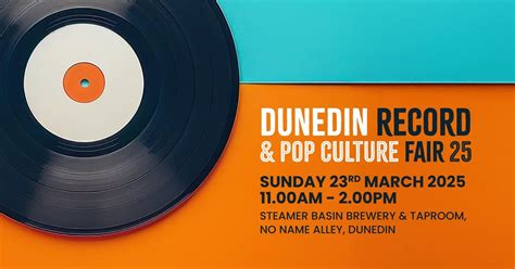 Dunedin Record & Pop Culture Fair Vol 4, Steamer Basin Brewery ...