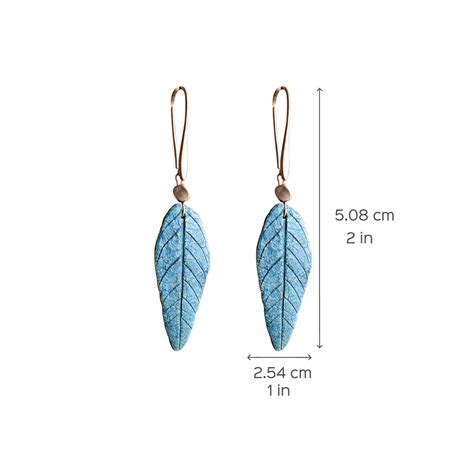 Buy Paper Mache Blue Guava Leaf Dangler Online On Zwende