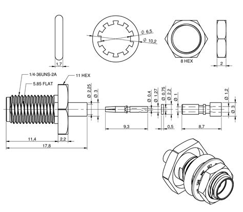 WR-SMA Cable Connectors | Electromechanical Components | Würth ...