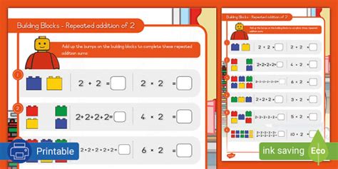Grade 1 Maths: Repeated Addition of 2