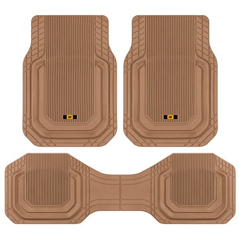 Husky Heavy Duty Truck Floor Mats Full Set Black Front+Rear All Weather ...