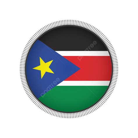 South Sudan Flag Vector, South, Sudan, South Sudan PNG and Vector with ...