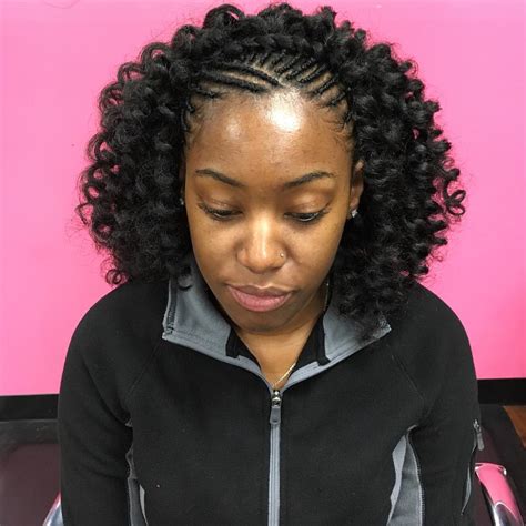 Braid Hairstyles In The Front - Fade Haircut Styles