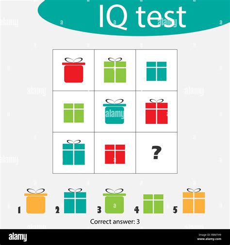 Intelligence Iq Test For Kids