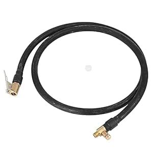X AUTOHAUX 100cm Car Air Chuck with Clip Inflator Compressor Pump ...