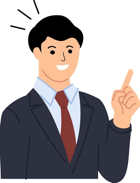 Business Man Pointing PNG 的图像结果