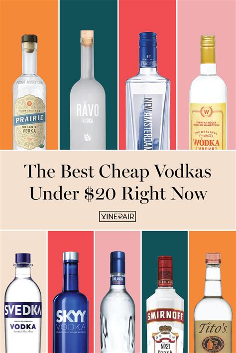 The 9 Best Cheap Vodkas Under $20 Right Now | VinePair