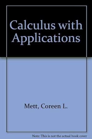 Buy Calculus with Applications Book Online at Low Prices in India ...