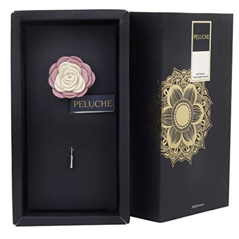Buy Peluche Graceful Bloom - Cream Colored Brooch/Lapel Pin for Men at ...