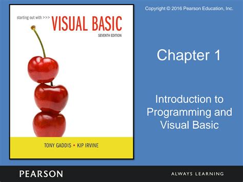 Image result for Introduction to Visual Basic Programming