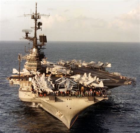 USS Coral Sea CVB CVA CV-43 Midway class Aircraft Carrier