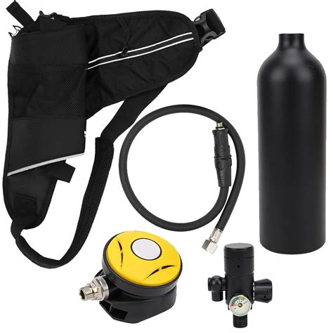 Oxygen Tank Set, Underwater Device Scuba Cylinder Underwater Breathing ...