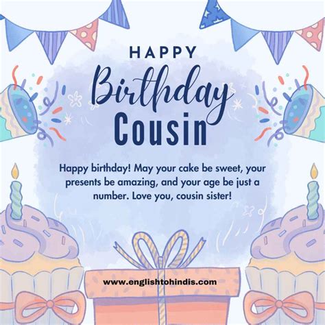 Top 85+ Birthday Quotes For Cousin Sister | Birthday Wishes for Cousin ...