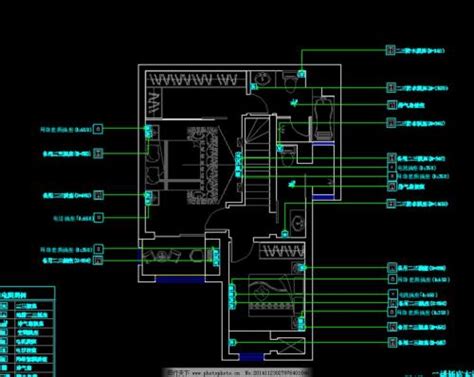 CAD工装施工图纸店铺设计 - 蓝图技术网