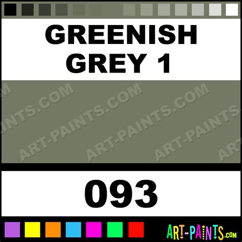 Greenish Grey 1 Finest Extra Soft Pastel Paints - 093 - Greenish Grey 1 ...