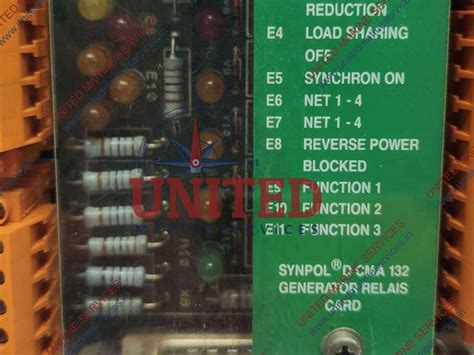 ABB SYNPOL D CMA 132 GENERATOR RELAY CARD | United Marine Services