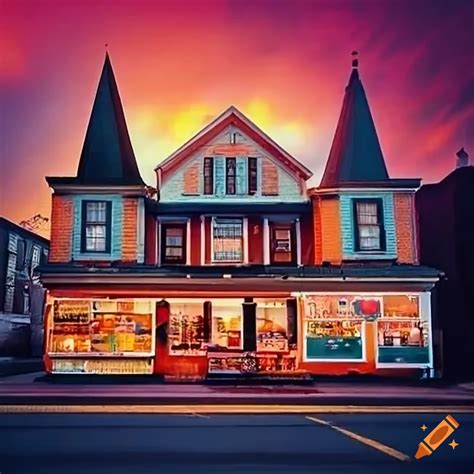 Chicken Hill town in Pottstown, Pennsylvania with Heaven on Earth grocery store and Jewish ...