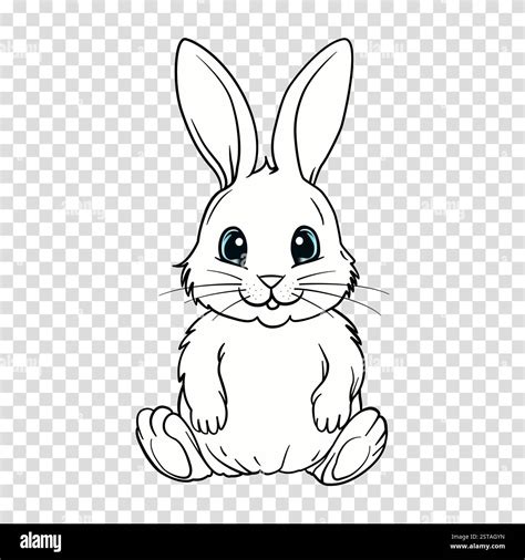 Bunny Outline Drawing 12+ Bunny Drawing Ideas: Various Styles & Skill