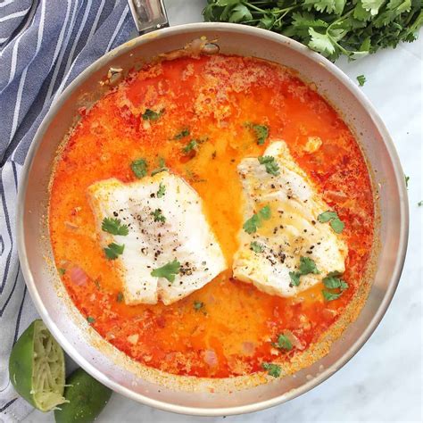 Poached Fish With Coconut Milk at Lynn Craig blog