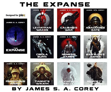 The Expanse by James S. A. Corey (2011-2022) - Artwork by Dark Crayon ...