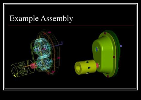 Pro/E Assembly Features Tutorial 的图像结果