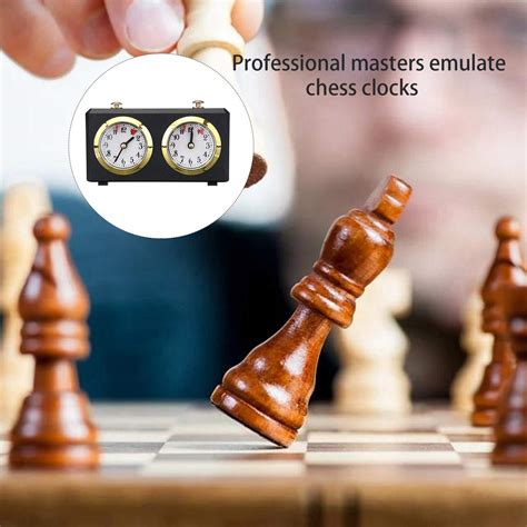 DrafTor Mechanical Chess Clock Professional Chess Timer Game Timer ...