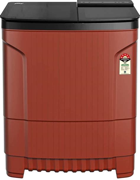 Godrej 8 kg Semi Automatic Top Load Washing Machine Red Price in India ...