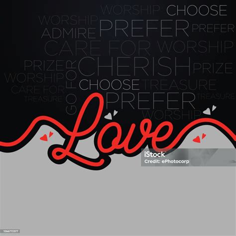 Typography Artwork Design With Synonym Words Stock Illustration ...