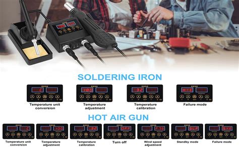 Serplex® 2-in-1 Soldering Station With LCD Display