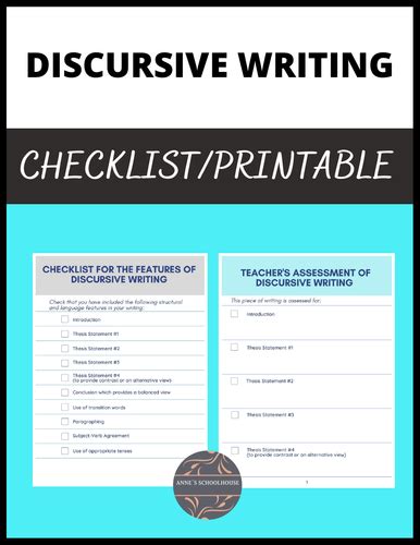 Image result for Discursive Writing Workbook
