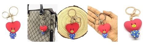 Trunkin Cute Tata BT21 Kpop Character Doll Fancy Keychain 10CM : Amazon ...