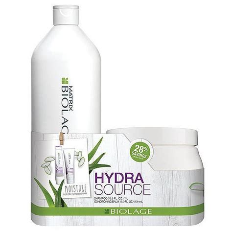 Matrix Biolage Hydrasource Hydrating Shampoo and Conditioner Duo for ...