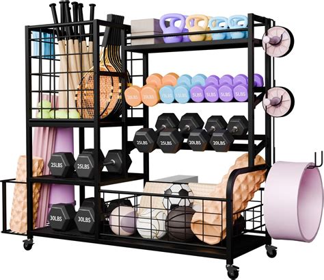 Bonvork XXL Dumbbell Rack Weight Stand Adjustable Heavy Duty India | Ubuy