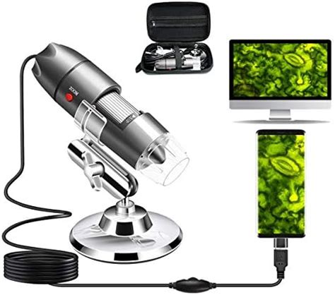 cainda USB Microscope Camera with Stand Carrying Case, Cainda Digital ...