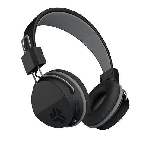 JLab Audio Neon Bluetooth Folding On Ear Headphones - Black - 13 Hour ...