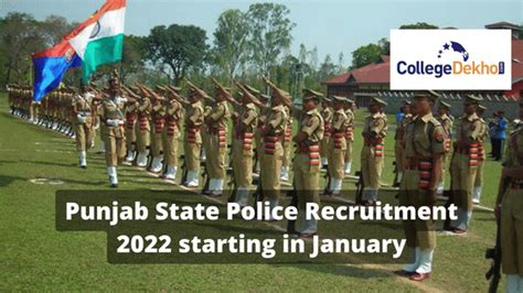 Punjab State Police Recruitment 2022: Vacancy for 1800 Constables, 300 ...