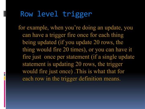 Image result for Triggers Tutorial