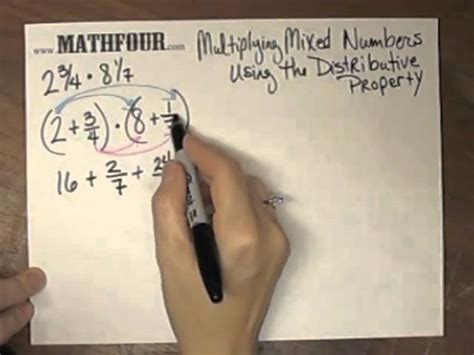 Image result for Distributive Property Multiplying Fractions