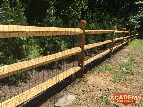 Post and Rail Fence - NJ Fence Installation