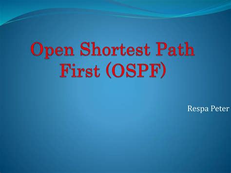 Image result for Open Shortest Path First OSPF Tutorial