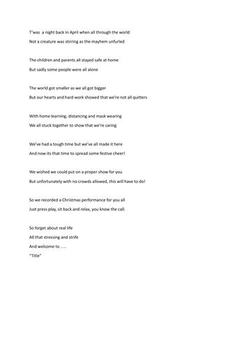 Image result for Virtual Christmas Play Script