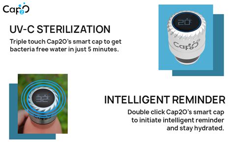 Cap2O Inbuilt UV Technology Scratch Resistant and Powder Coated Smart ...