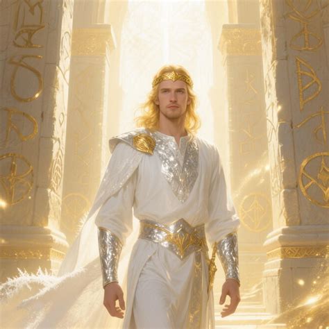 Baldr, the God of Light and purity in 2025 | Greek god of light, Norse ...