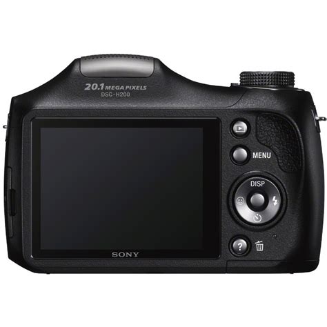 Specificaties van Sony Cyber-shot DSC-H200 Zwart - Tweakers