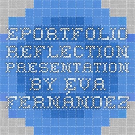 Image result for Reflections On ePortfolio Example