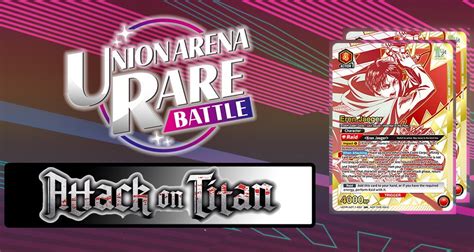 Union Arena Attack on Titan Rare Battle, 3076 Riverside Drive, Suite ...