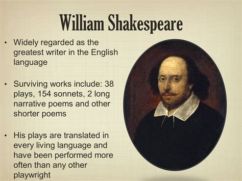 Poetry shakespeare