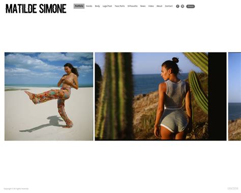 Image result for Modeling Portfolio Examples