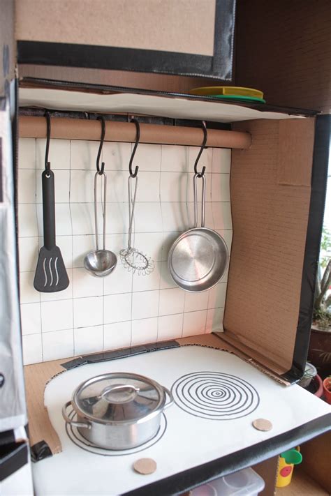 Image result for How to Make Kitchen Model with Cardboard