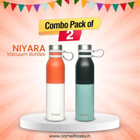 Niyara Vacuum Bottle (Set of 2) – Camelflasks